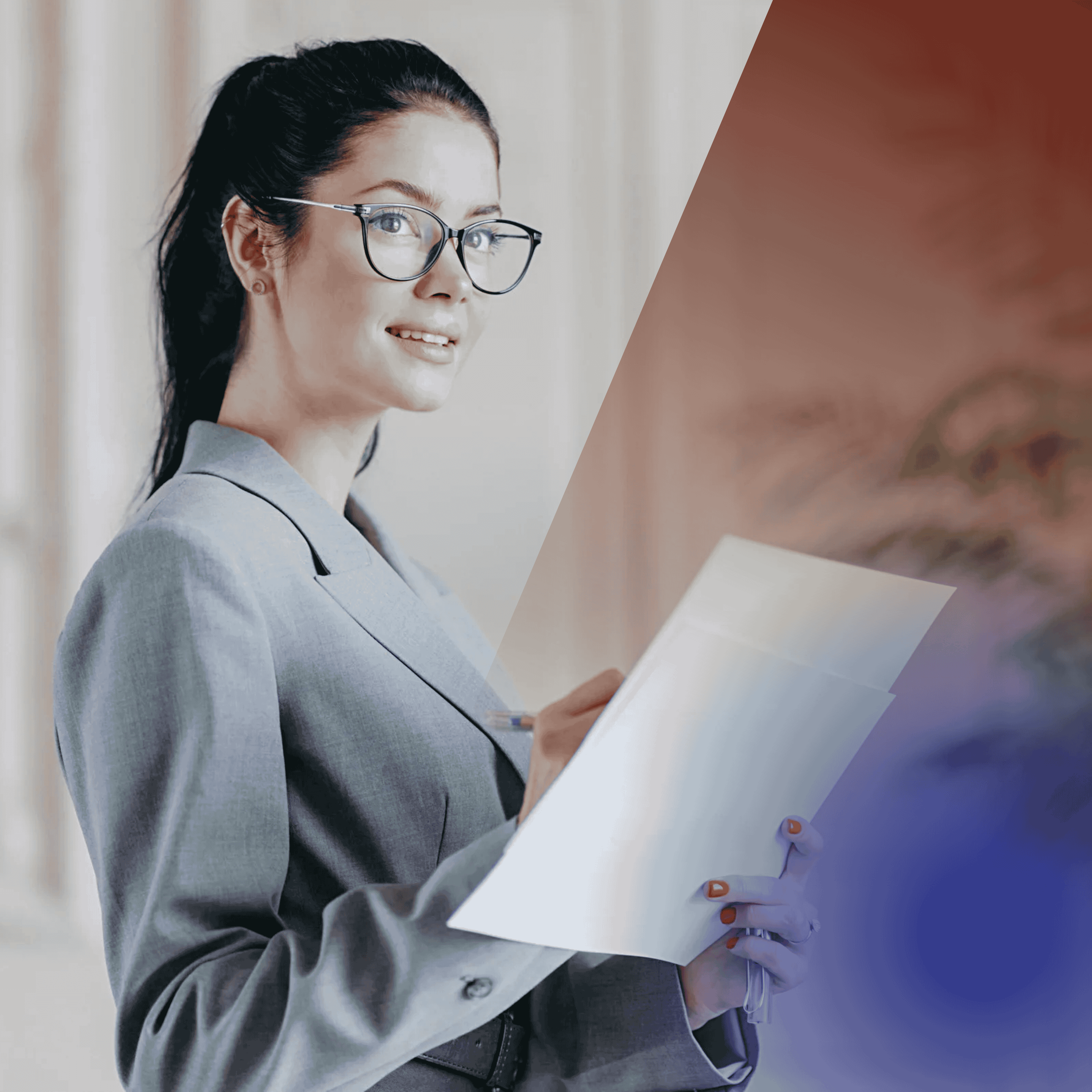 Legal scholar studying